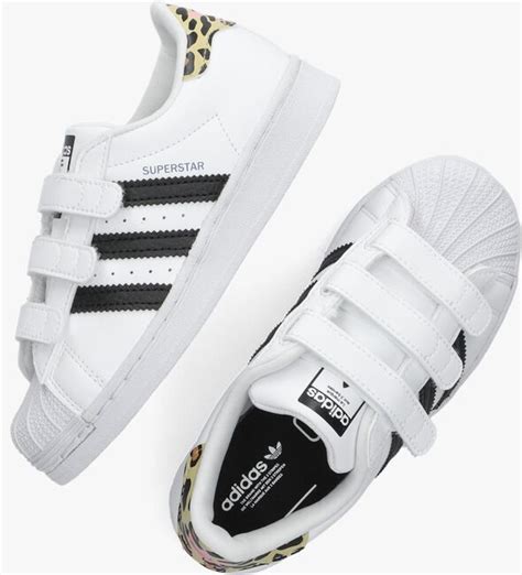 Witte ADIDAS Lage sneakers SUPERSTAR CF C 